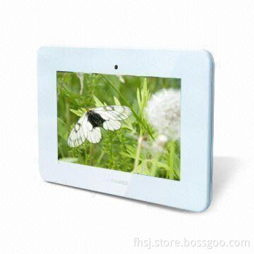 ABS Video Door Phone with 7-inch LCD Touchscreen and Eight-zone Alarm Function